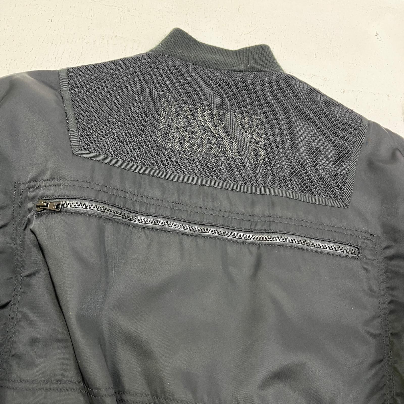 【加古川店】 中古 Marithe+Francois Girbaud | マリテフランソワジルボー ミリタリージャケット タクティカルMA-1 ブラック 【108】 加古川店】 中古 Marithe+Francois Girbaud | マリテフランソワ