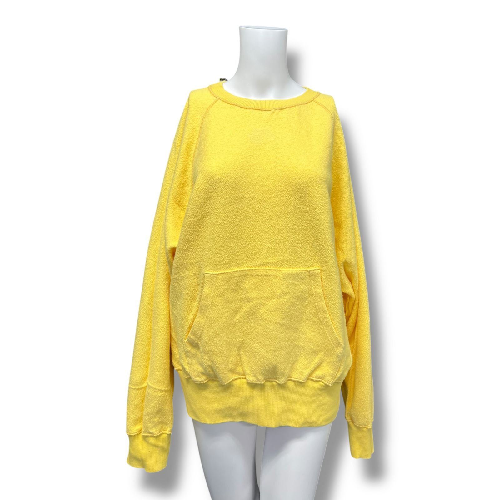 参考上代33,000円 未使用品 refomed 24AW EX.10WASH REVERSBLE SWEATER