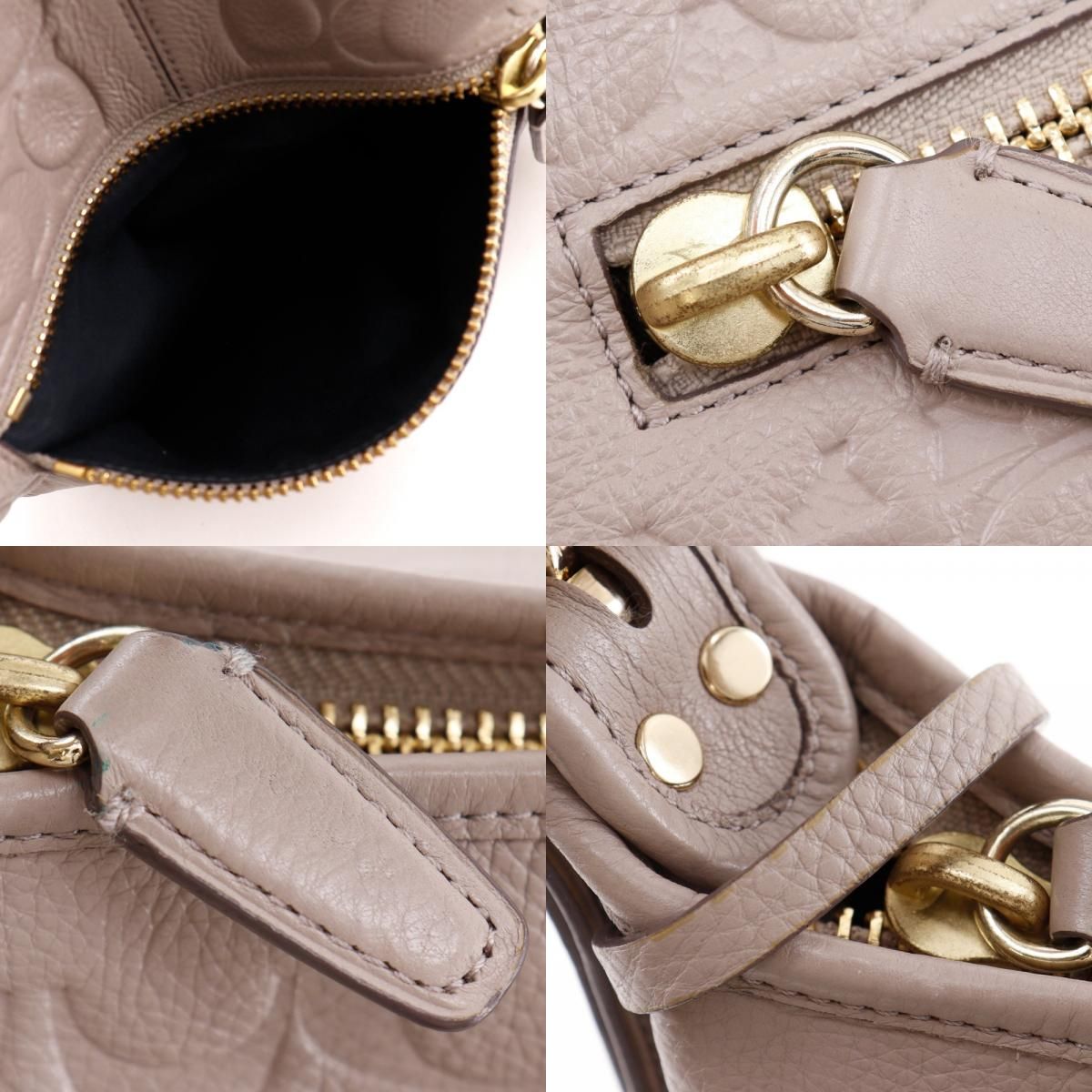 レディース 【COACH】コーチ シグネチャー型押し 27959 レザー 