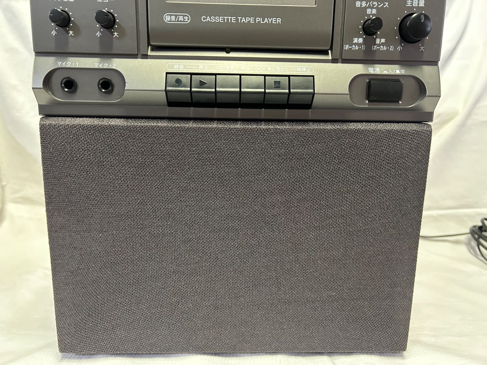 COLUMBIA カラオケ CDV-550 DENON カセット 動作確認済【店舗管理番号