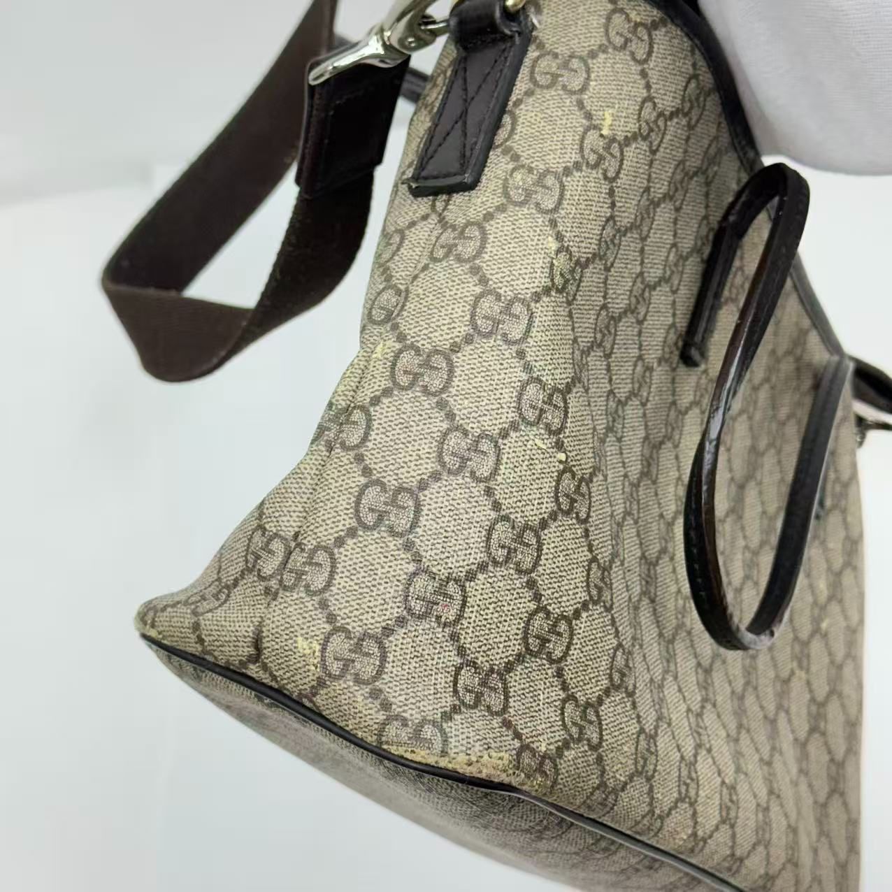 GUCCI グッチ GGプラス GGスプリーム 2WAY ショルダーバッグ 