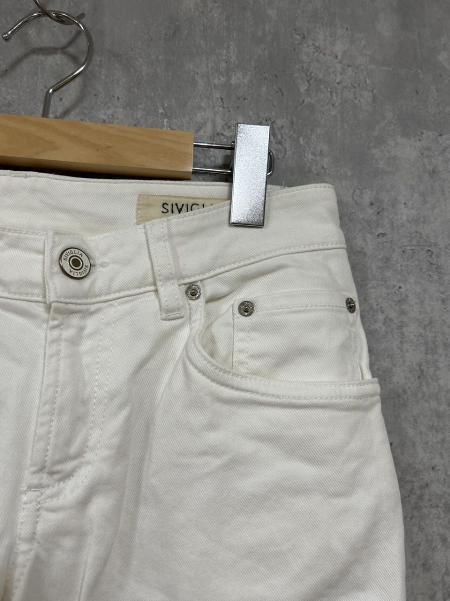 h872 シビリア ストレートデニム パンツ メンズ 31 インディゴ 