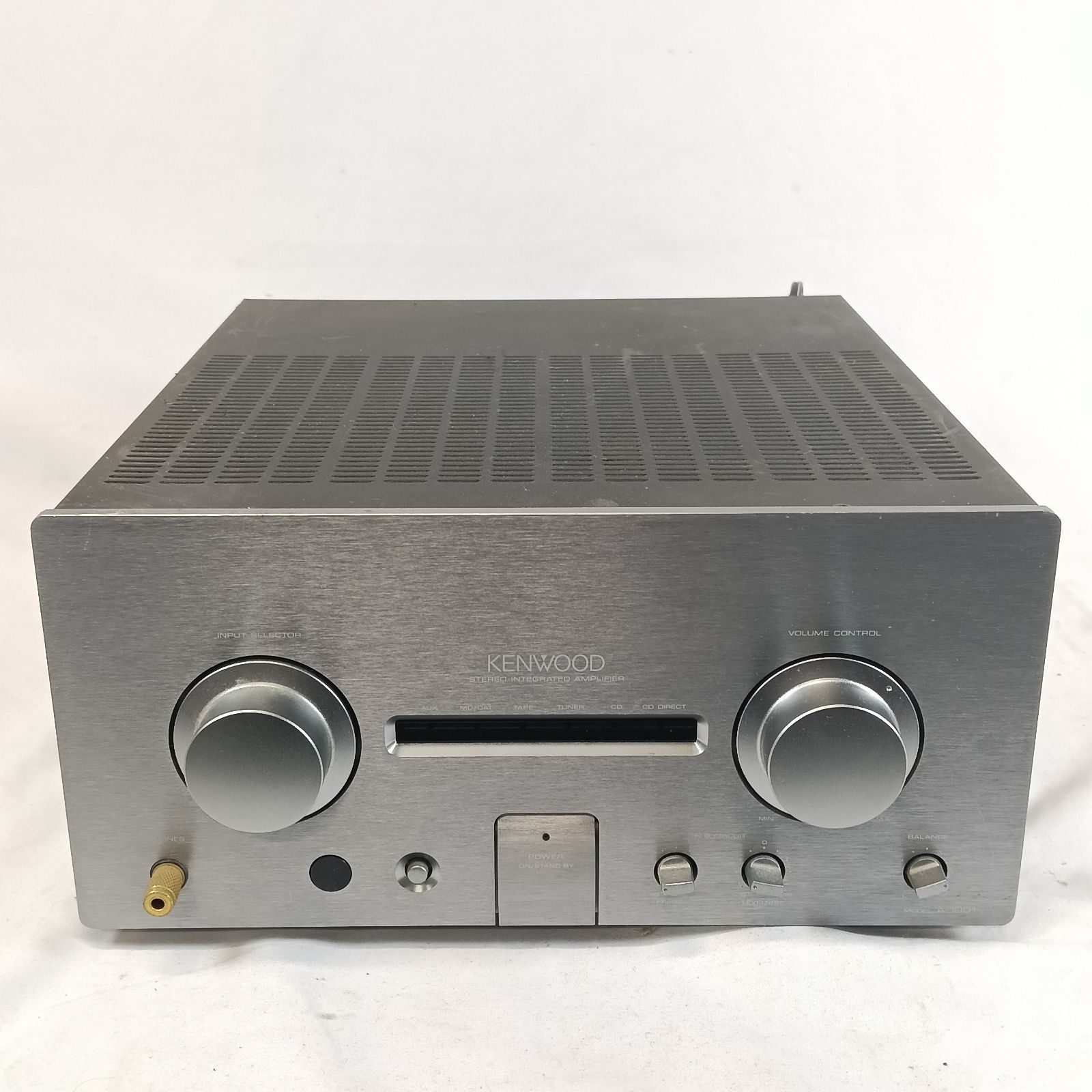 名機 KENWOOD（ケンウッド）K's 初代モデル A-1001 プリメインアンプ
