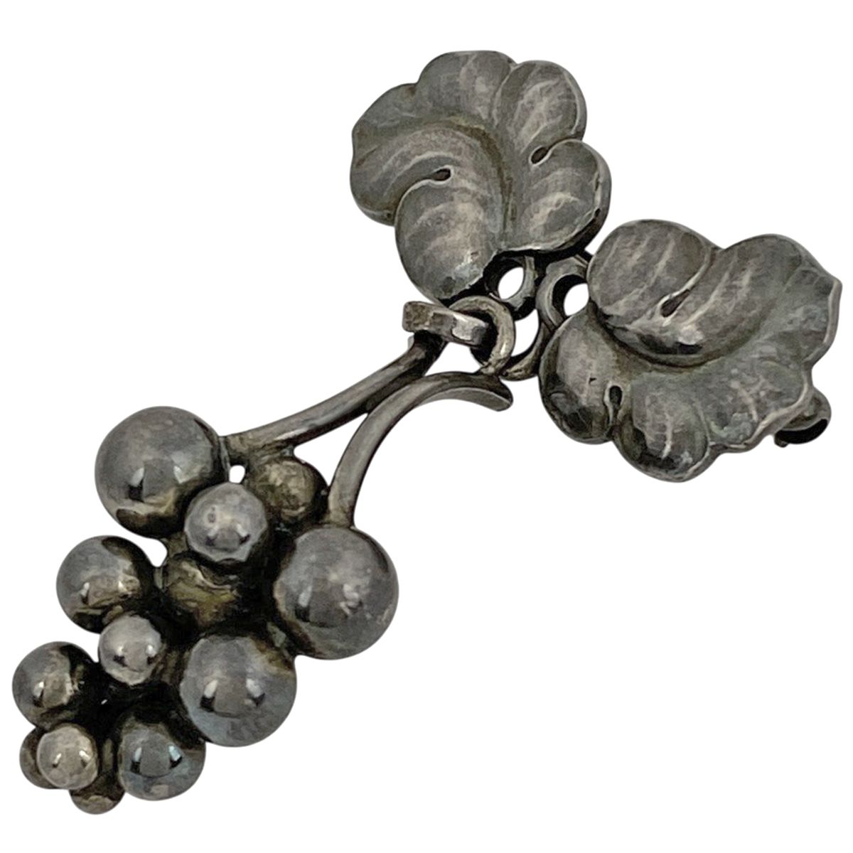 【美品】  ブローチ 217A 葡萄 Georg Jensen - ジョージジェンセン ブローチ 217A ムーンライト