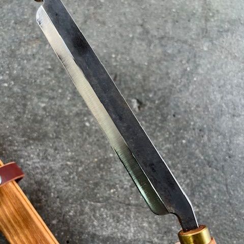  未使用品 ハンス カールソン H Karlsson Drawknife 160mm 登山グッズセット ナイフ ツール アウトドア