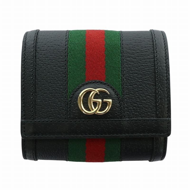 マーモントグッチ 財布レザー グッチ 二つ折り財布 レディース GUCCI