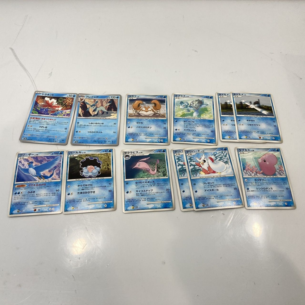 ポケモンカード みずタイプ ポケカ 大量まとめ売り 約120枚 R U C 