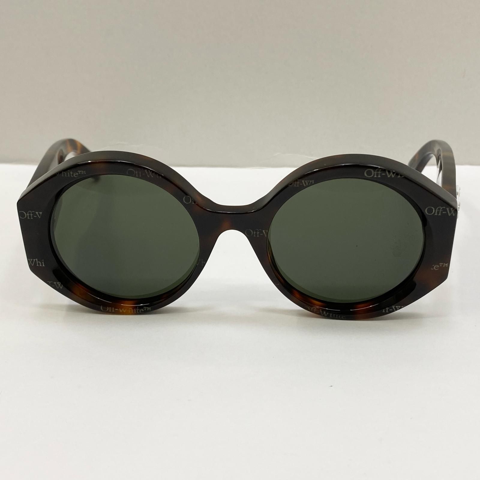 【加古川店】 中古 OFF-WHITE | オフホワイト サングラス HAVANA OW40010U ブラック 【134】 加古川店】 OFF-WHITE | オフホワイト サングラス HAVANA OW40010U