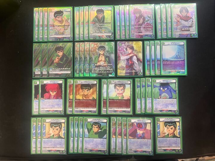 ユニチケ浦飯入り UNION ARENA 浦飯幽助デッキ デッキ】幽遊白書 緑 浦飯幽助【UNIONARENA】 ユニオンアリーナ 【公式