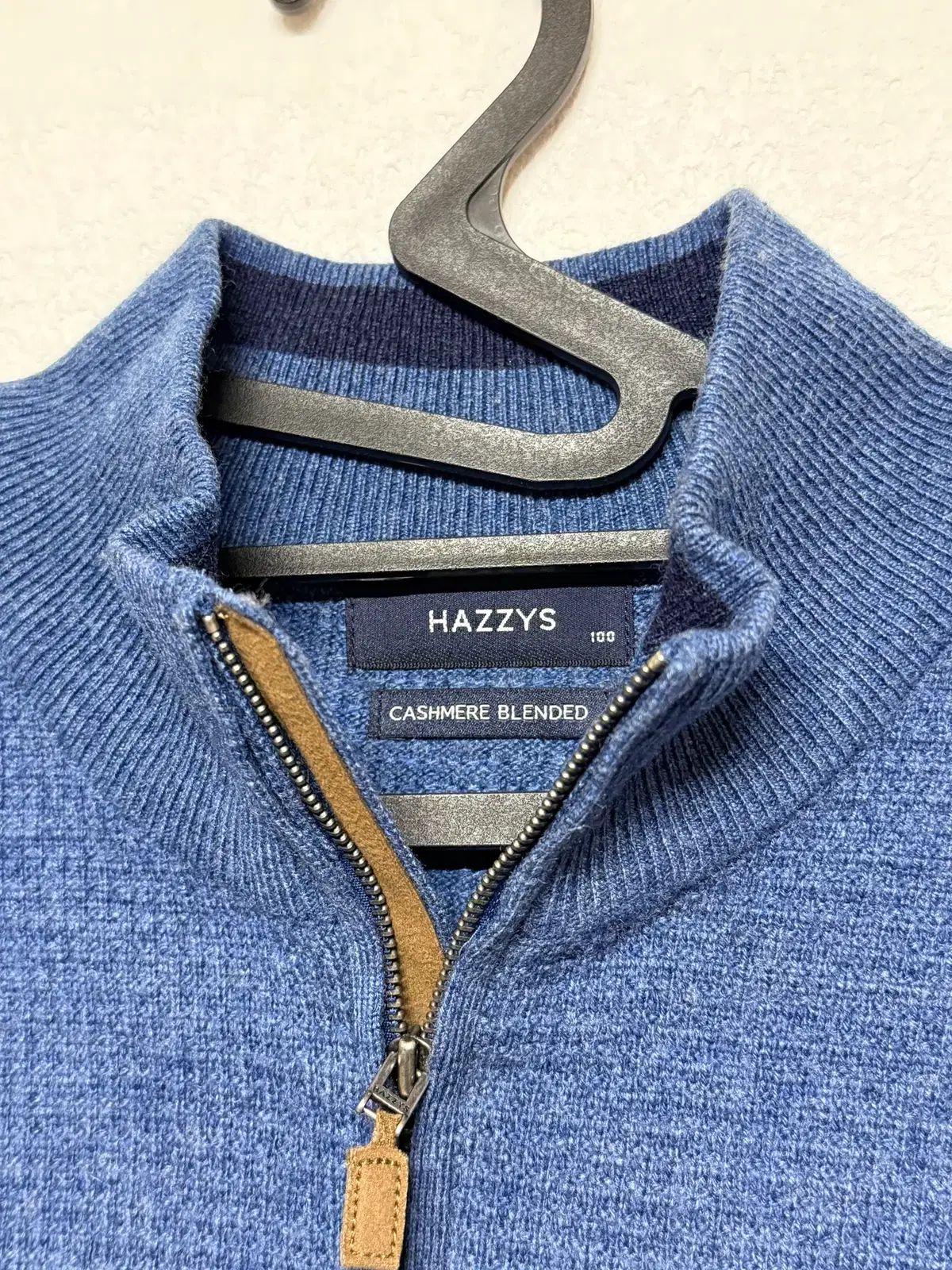 HAZZYS フードニット セーター 105 ウール カシミヤ 男女兼用 【公式通販】