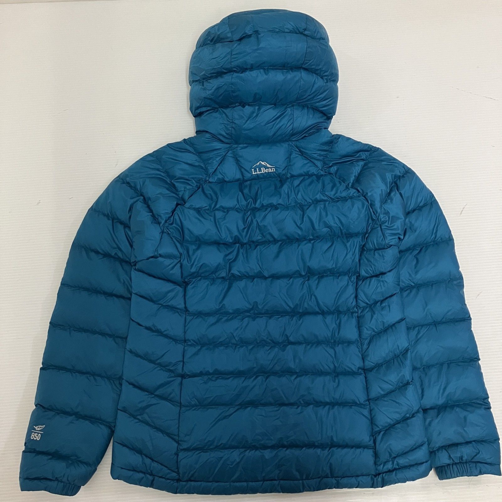 中古・古着通販 L.L.Bean、ダウンジャケットSサイズ、ブルー×ネイビー 