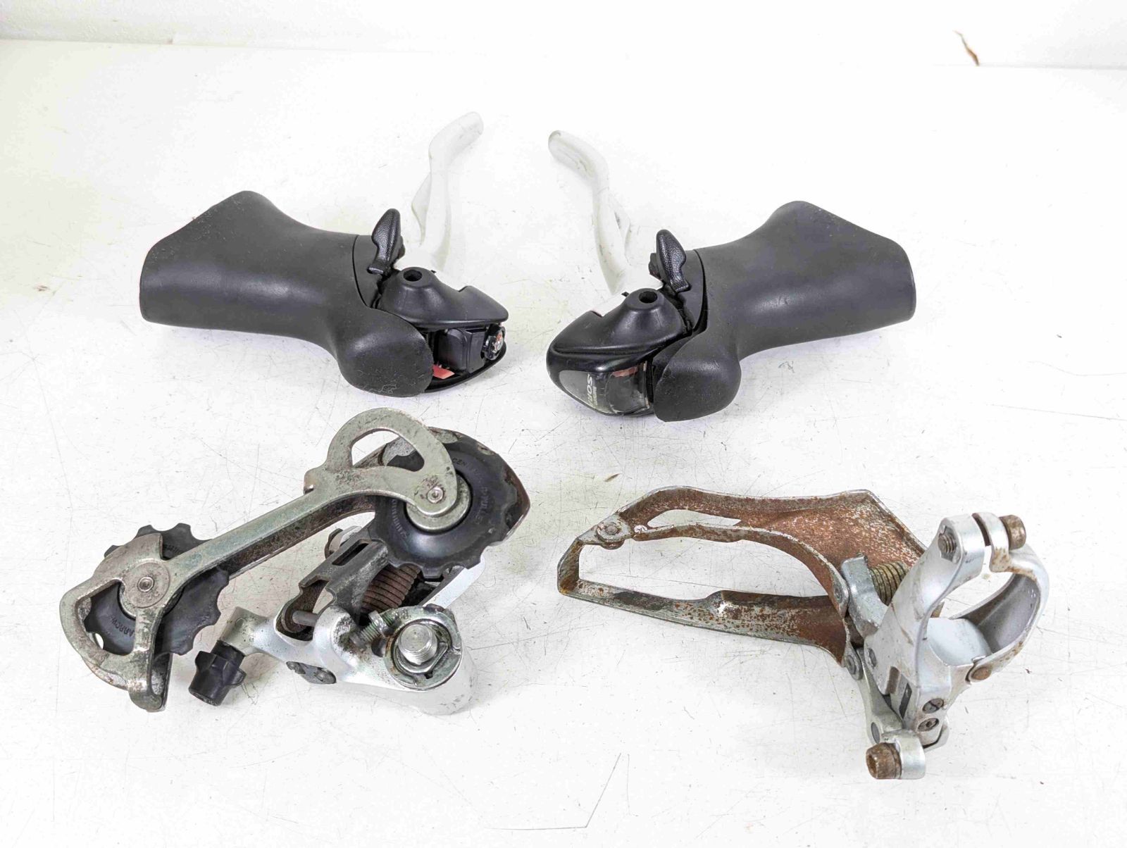 ジャンク】Shimano シマノ Sora 3400 3x9s FD RD ST パーツセット