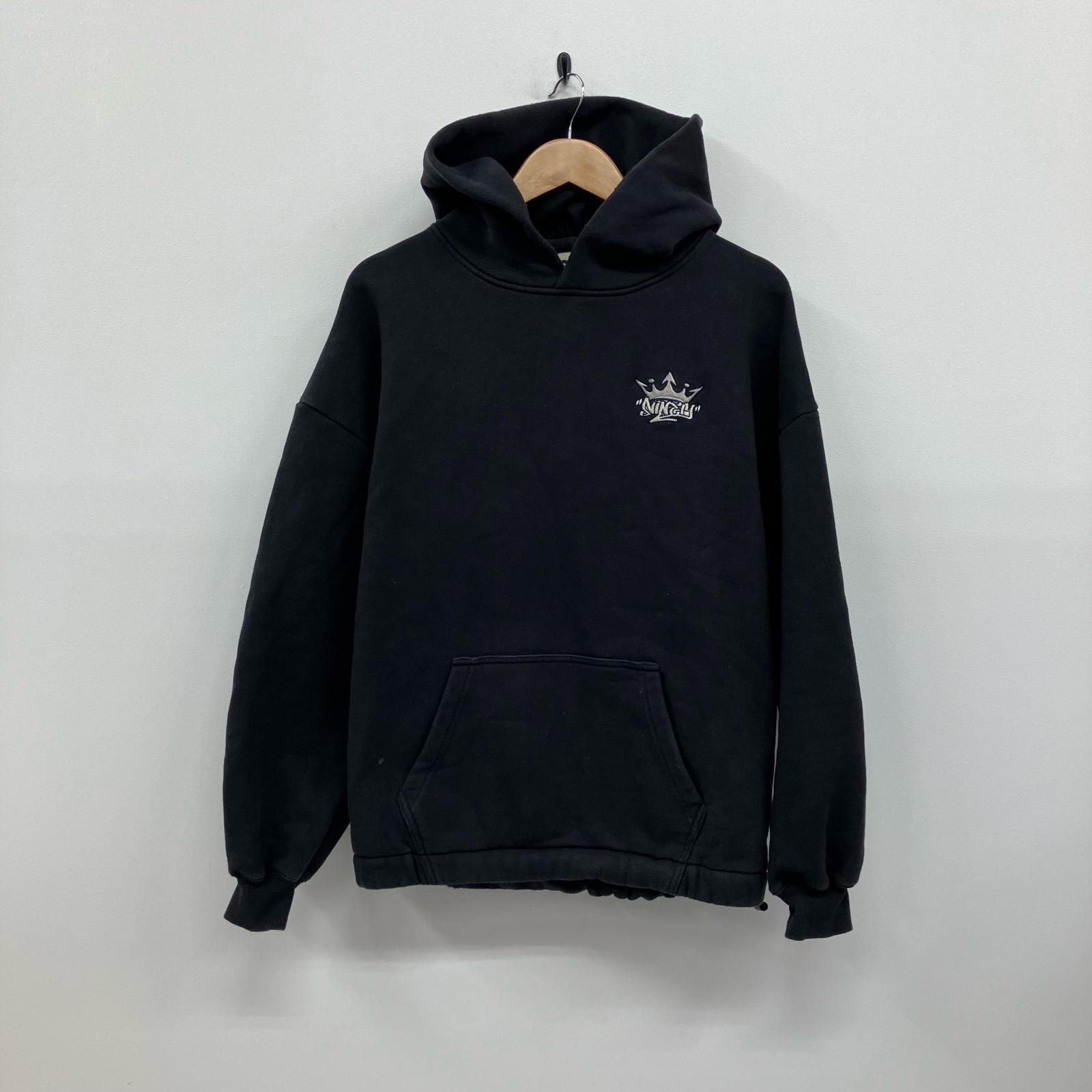 イオン広店】 中古 パーカー 9090 NN1863 ブラック サイズ：L 【103 