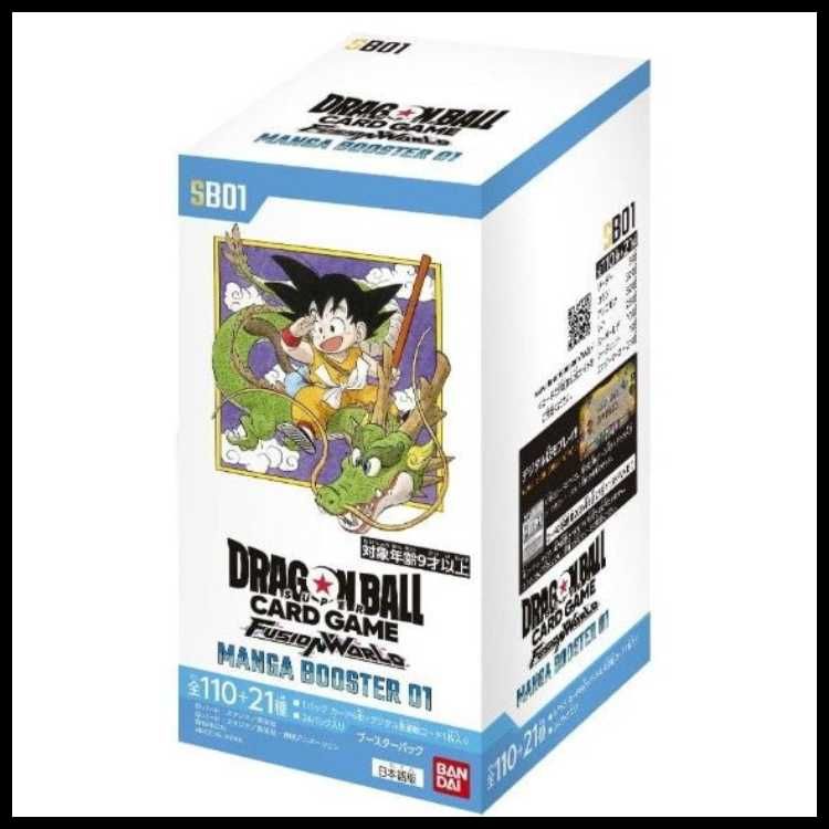 マンガブースター01 新品完全未開封テープ付き4ボックスセット正規品 MANGA ドラゴンボール マンガブースター01 BOX 新品未開封 テープ付き