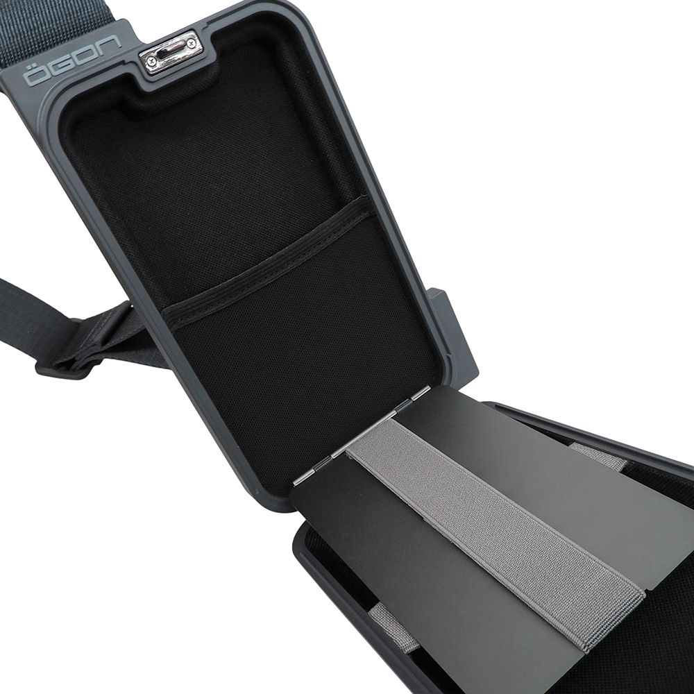 未使用品 オゴン OGON フランス製 アルミ スリングバッグ PHONE BAG