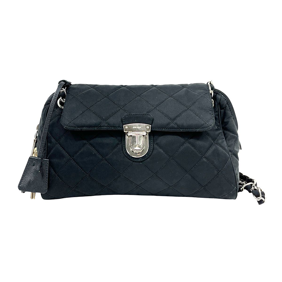 値下げ】 PRADA プラダ キルティング 2WAY ショルダーバッグ 