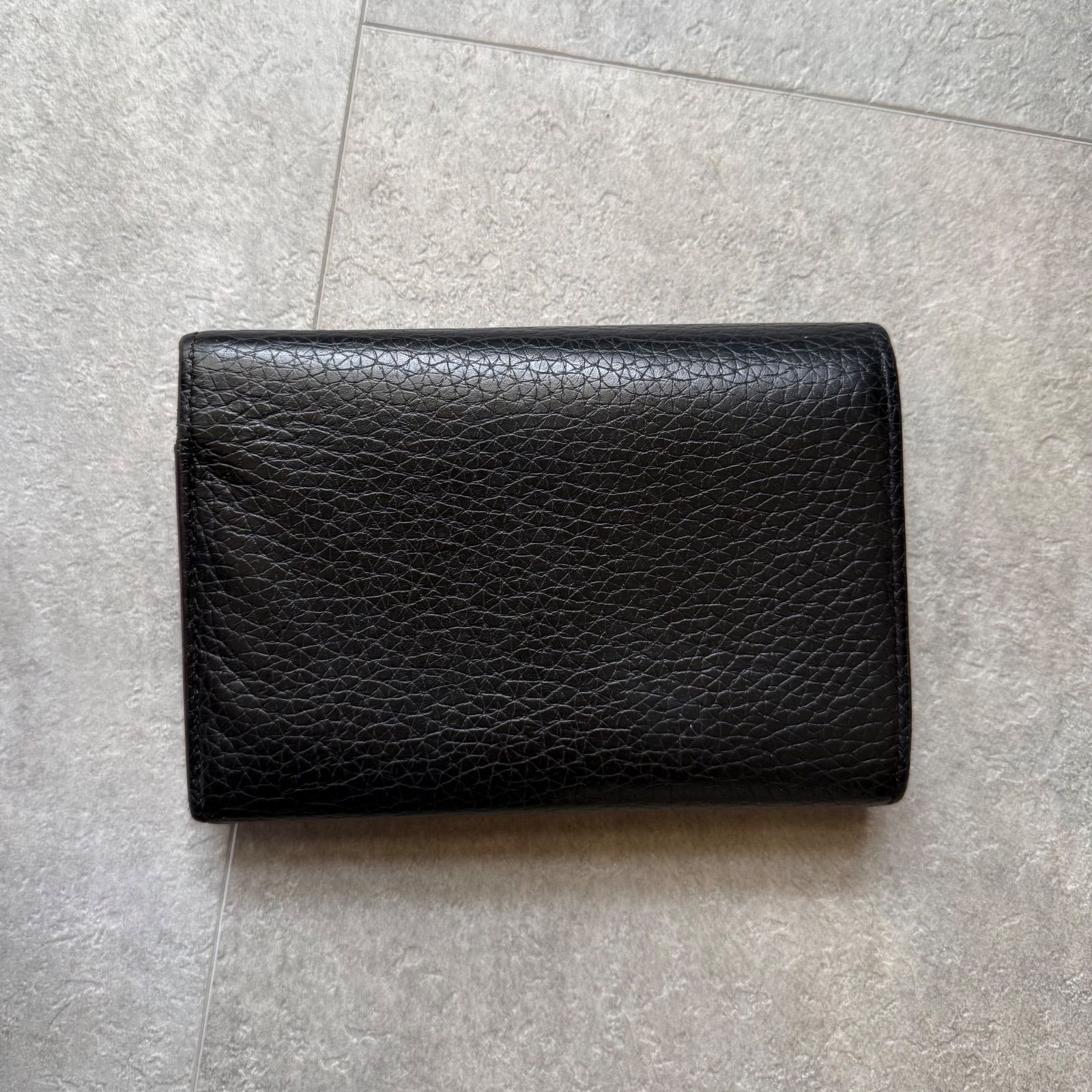 ルイヴィトン　トリヨン　ポルトフォイユ　カプシーヌコンパクト　折り財布　黒 LOUIS VUITTON ルイヴィトン トリヨン ポルトフォイユカプシーヌXS