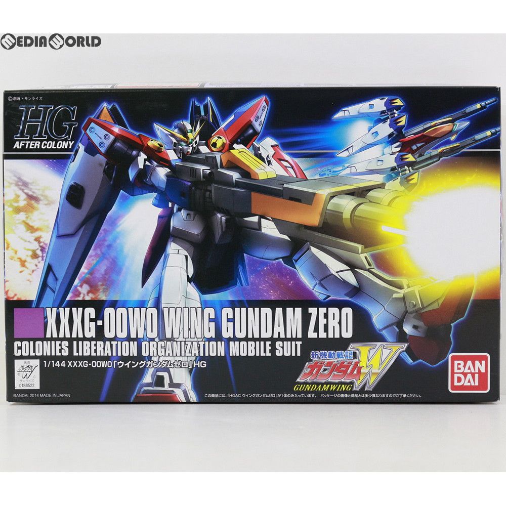 HGAC 1/144 XXXG-00W0 ウイングガンダムゼロ 新機動戦記ガンダムW プラモデル(0186522) バンダイ
