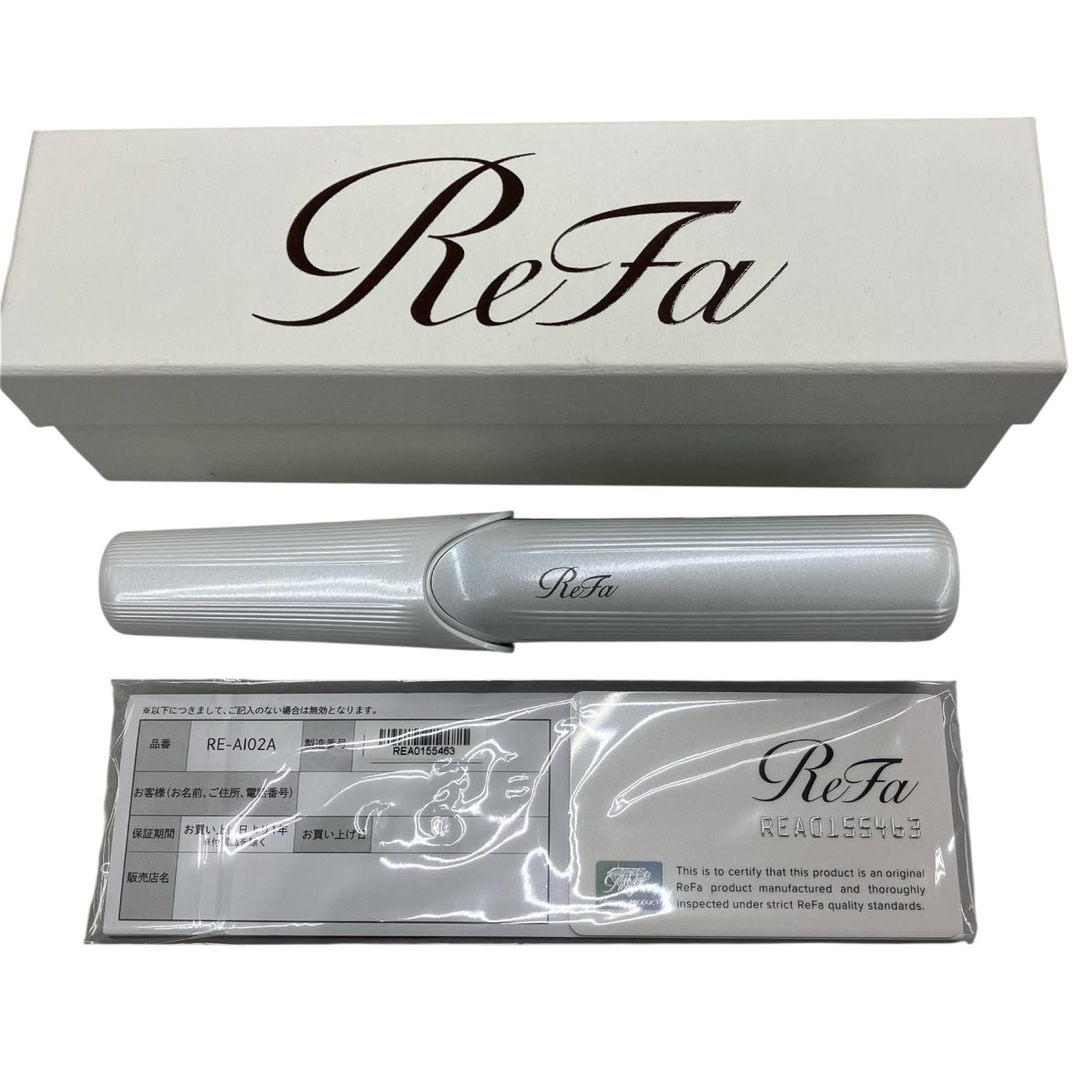 ReFa RE-AS-02A ホワイト ST フィンガーアイロン IRON リファ FINGER
