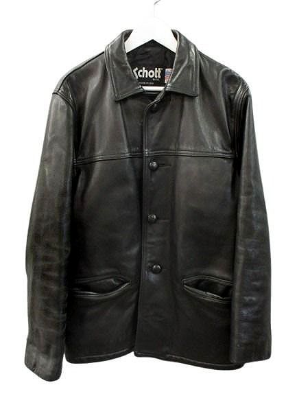 メンズ schott レザーコート メンズファッション Schott レザー