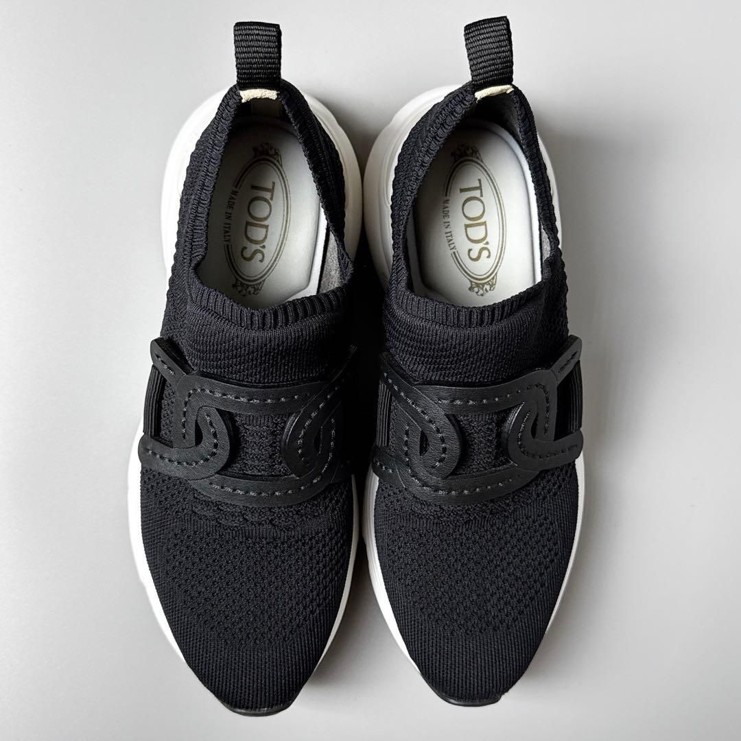 TOD'S / ケイト ハイテクファブリックスニーカー 38 ブラック - メルカリ