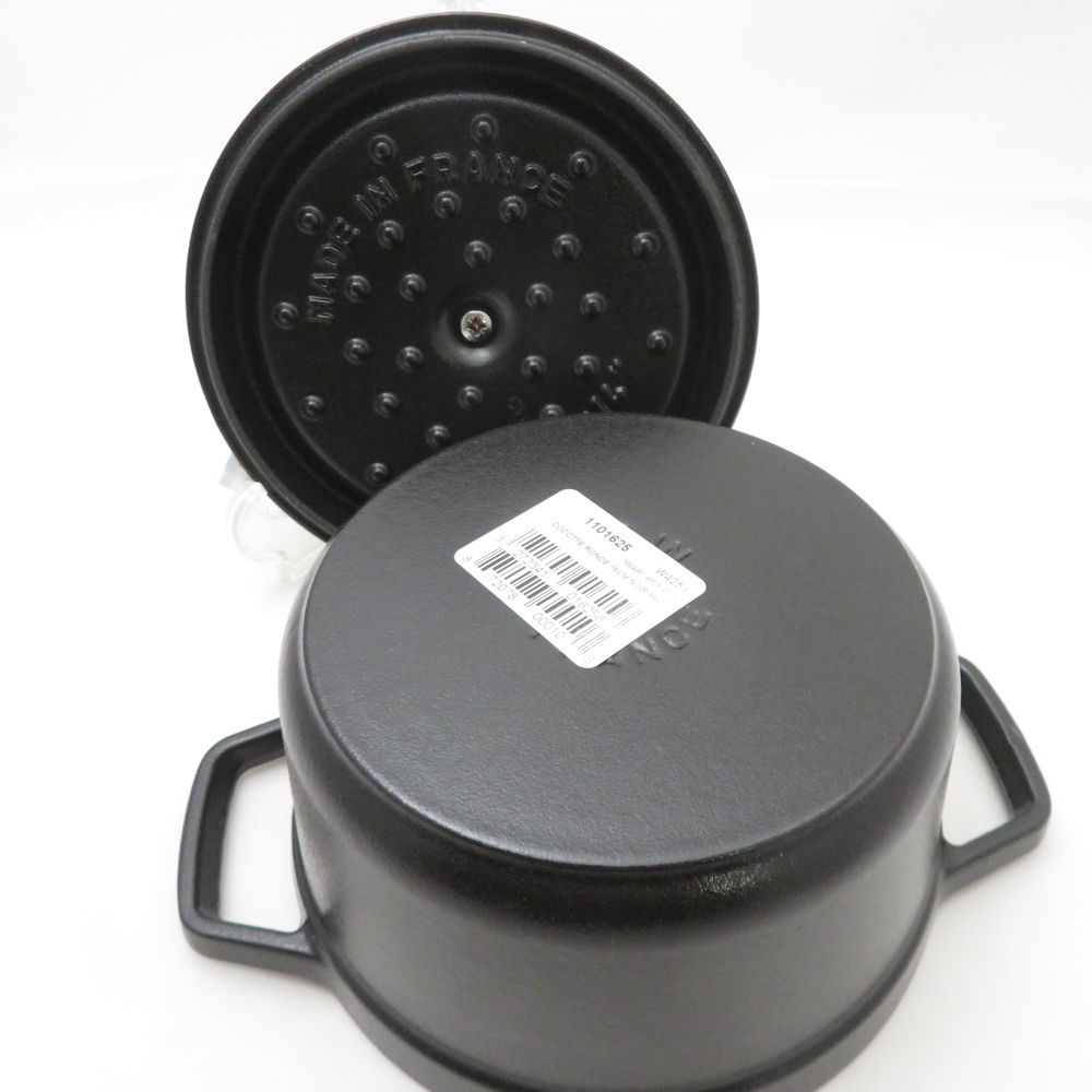 未使用 STAUB ストウブ ピコ・ココット ラウンド 両手鍋 1点 16cm 1.2L 