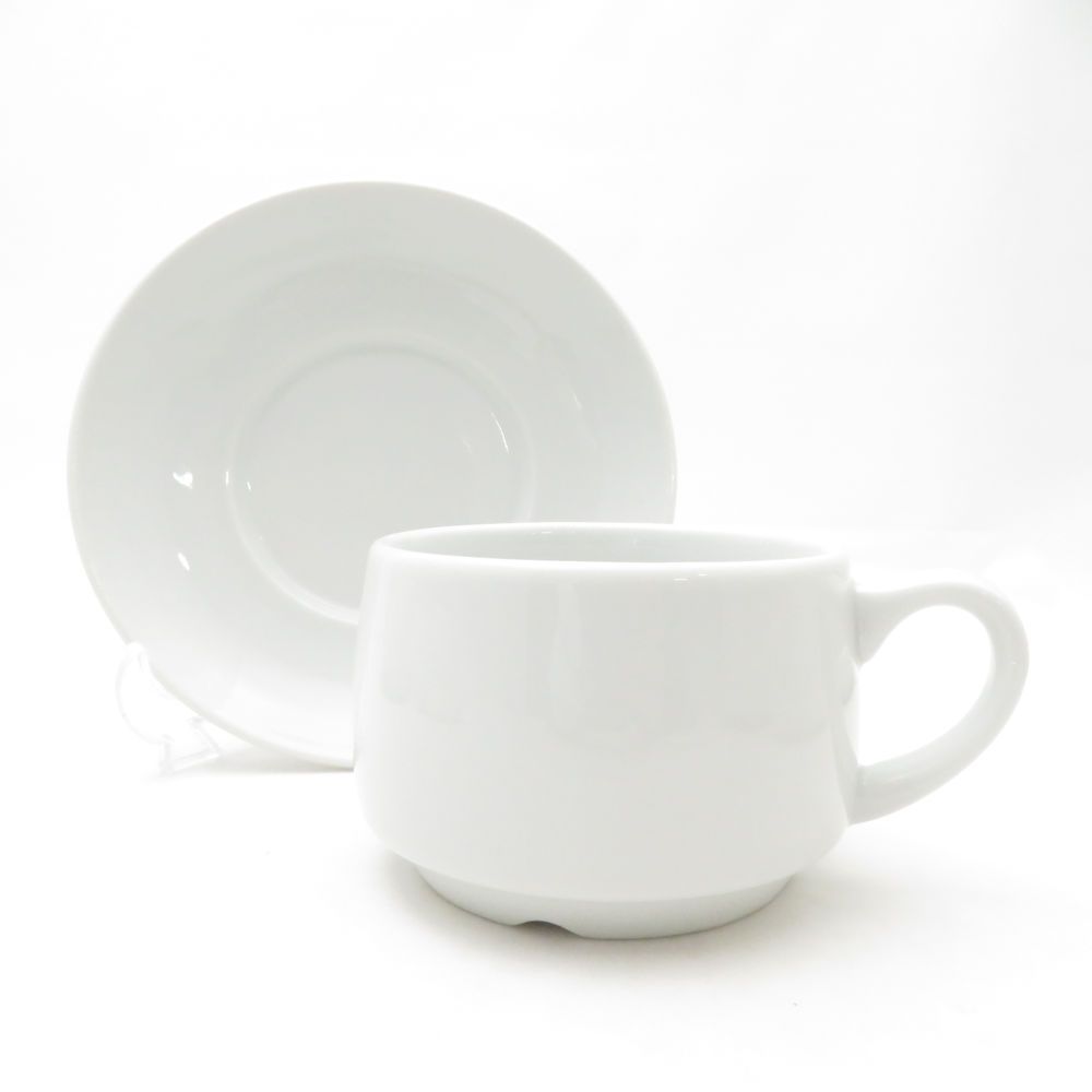 美品 PILLIVUYT ピリヴィッツ ティーカップ＆ソーサー 5客 セット SD185K2 美品 PILLIVUYT ピリヴィッツ ティーカップ＆ソーサー 5客 セット