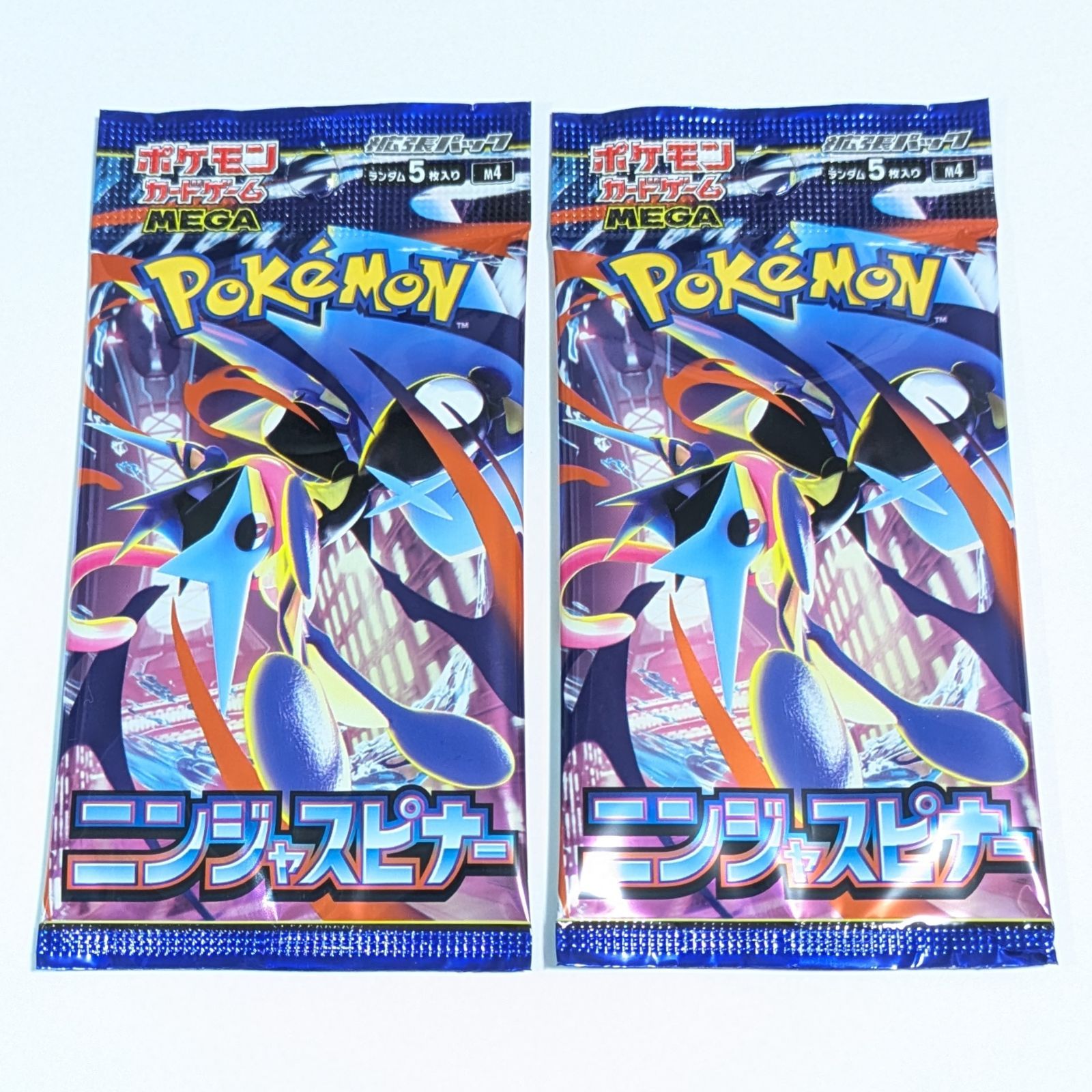 M4 ポケモンカード MEGA (メガ) 拡張パック ニンジャスピナー 2パック