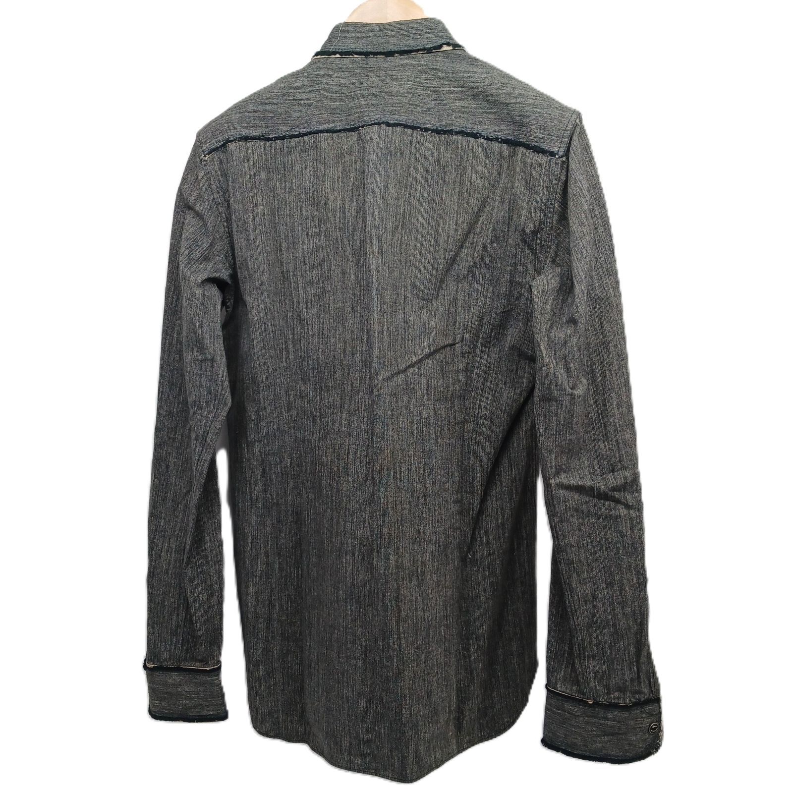 Maison MIHARA YASUHIRO ミハラヤスヒロ 長袖シャツ シャンブレー 