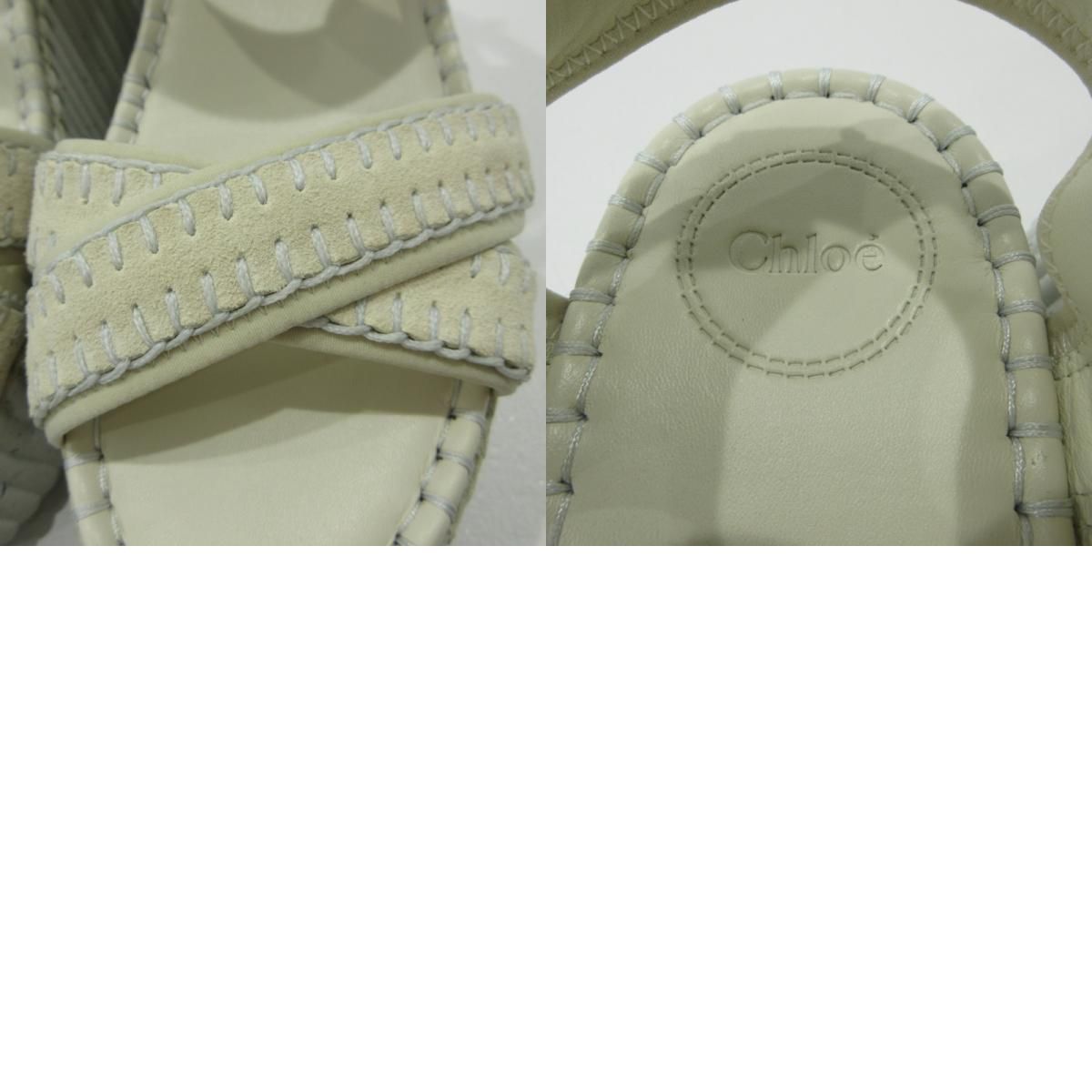三重本店】 中古 Chloe | クロエ サンダル Nama ナマ ウェッジサンダル 