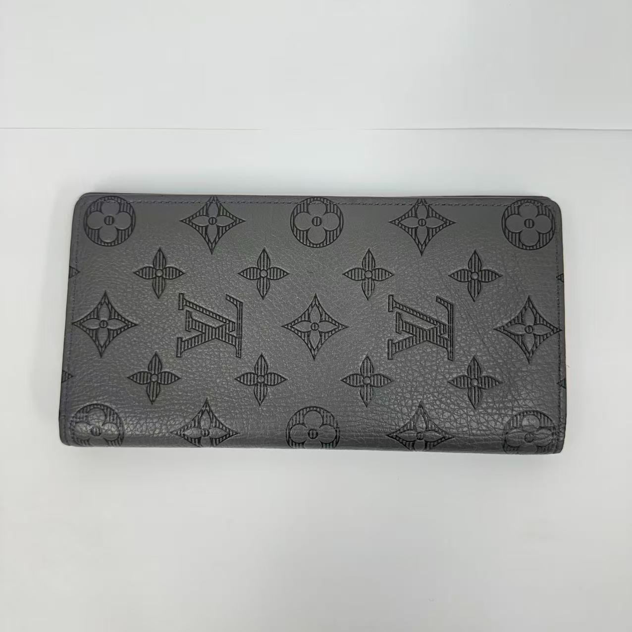 LOUIS VUITTON モノグラムシャドウ ポルトフォイユ・ブラザ 長財布 