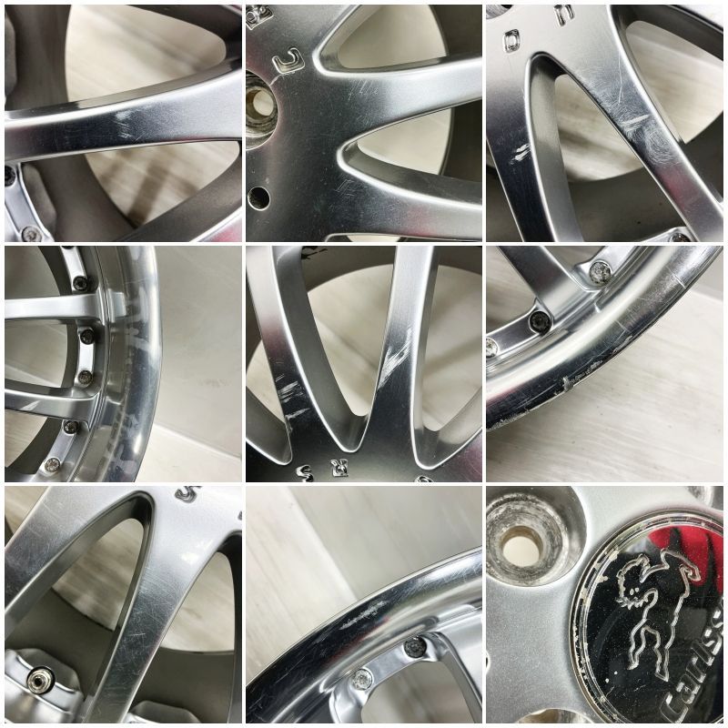カールソン 19インチ4本 中古 19インチ アルミ Carlsson カールソン 4本セット 不明 アルミ