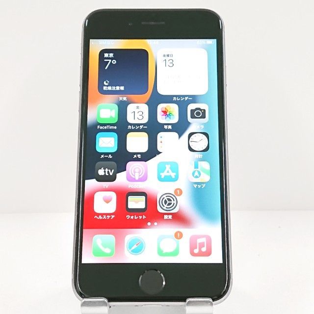 iPhone6s 16GB SIMフリー スペースグレイ 送料無料 本体 c17934 - メルカリ