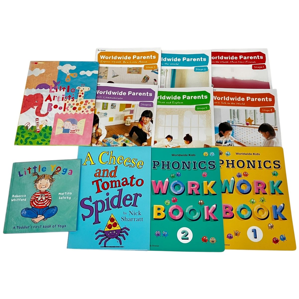Benesse Worldwide Kids ワールドワイドキッズ DVD CD 絵本 セット