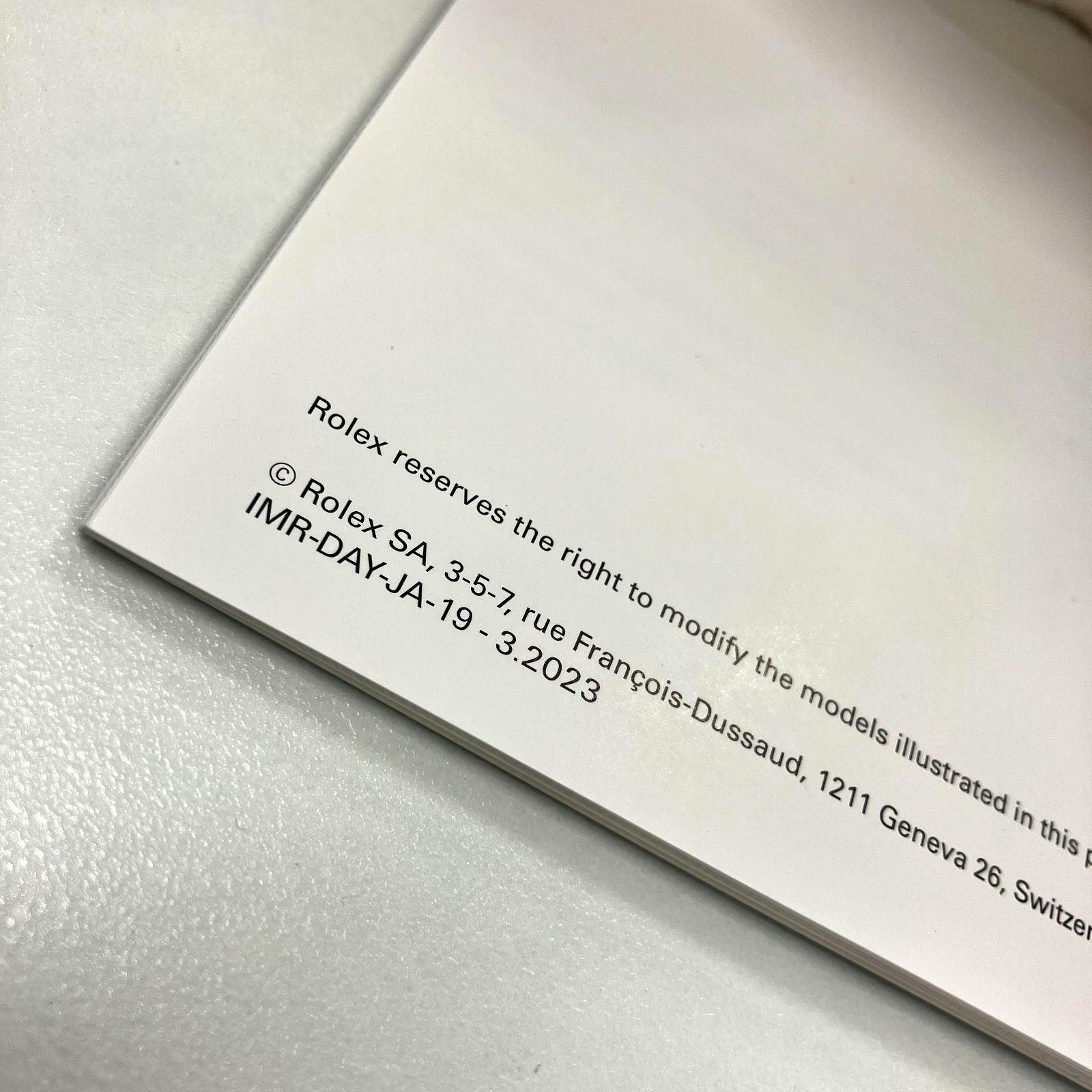 ROLEX ロレックス DAYTONA デイトナ 冊子 日本語版 取扱説明書 付属品4