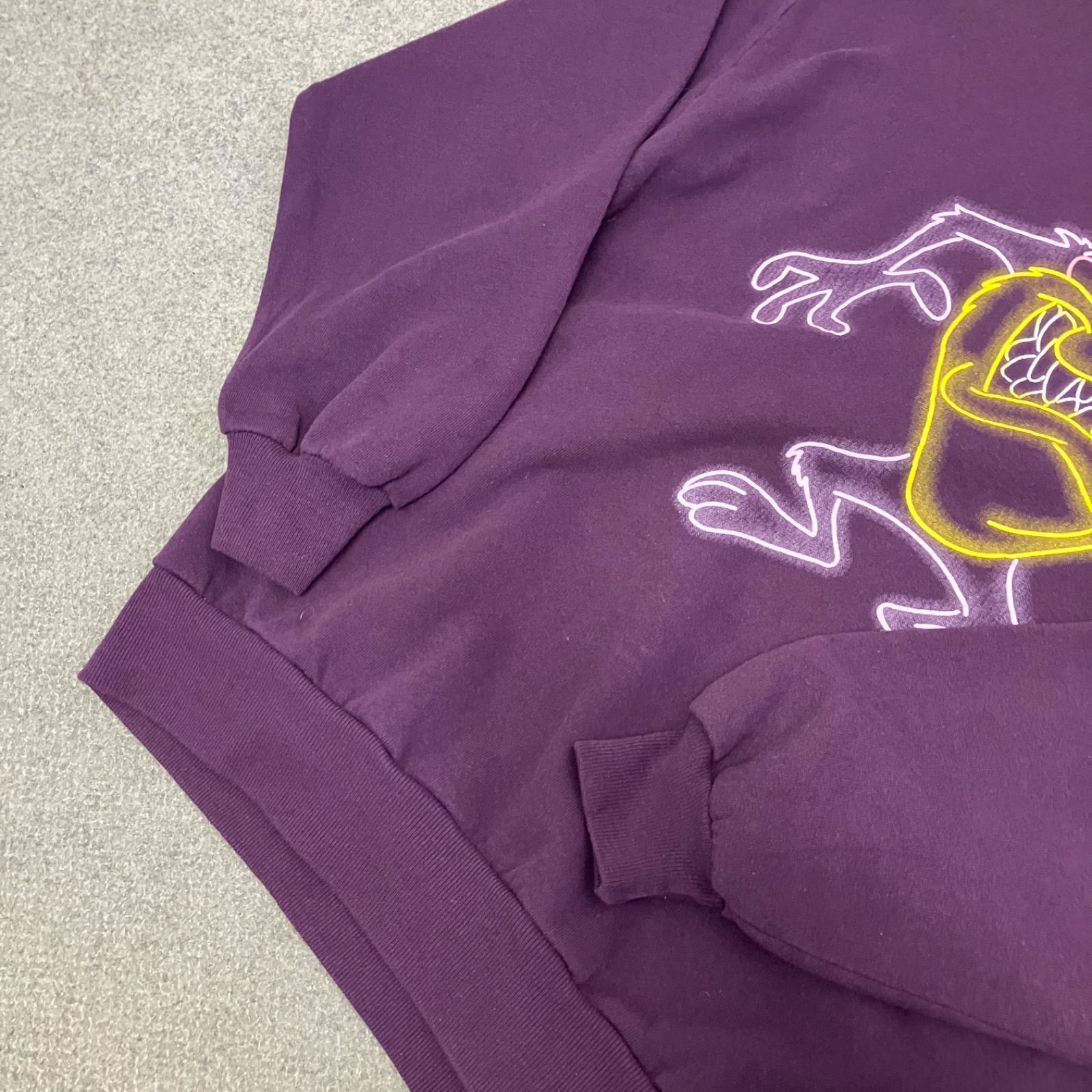 P3103 90s LOONEY TUNES タズマニアンデビル スウェット - メルカリ
