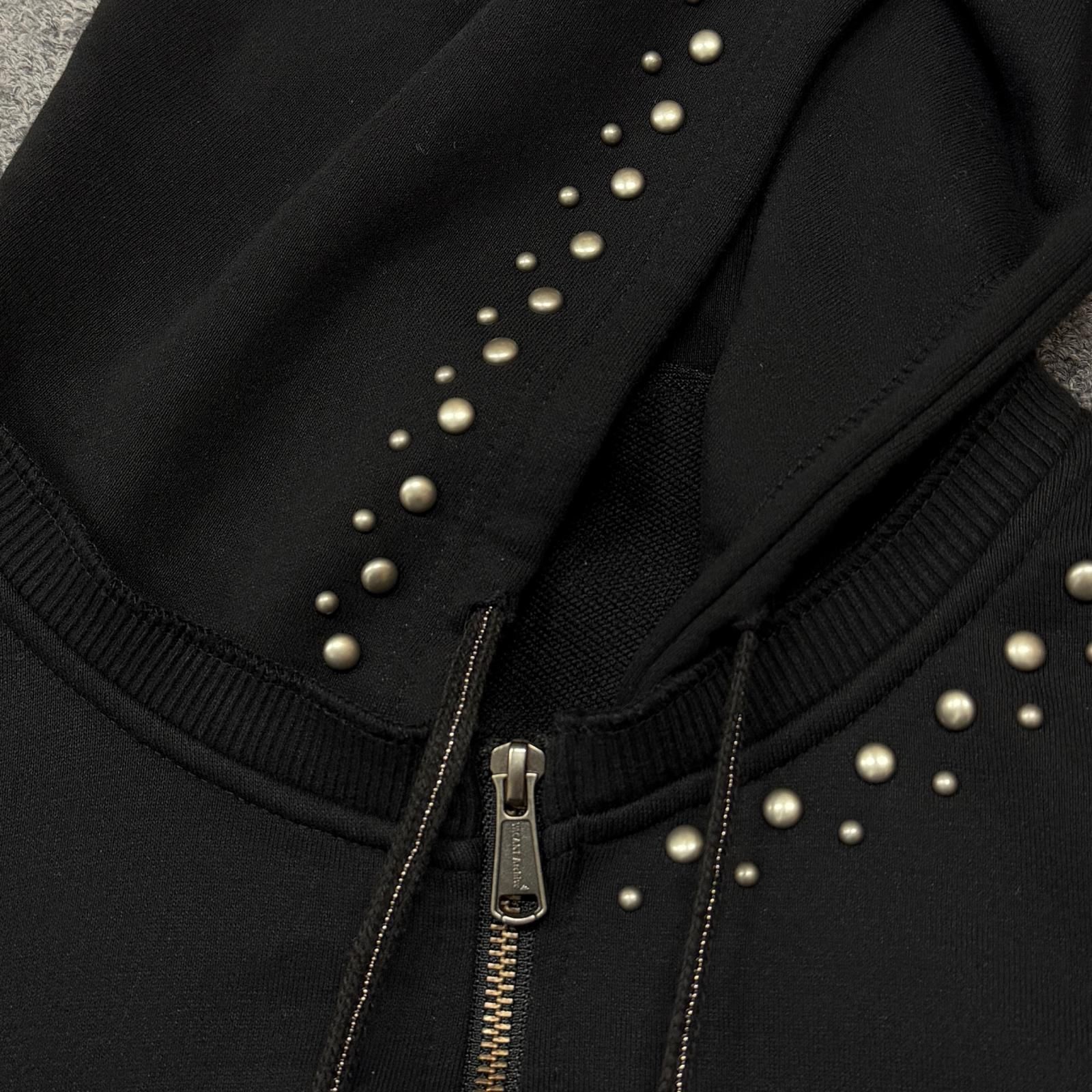 VACANT Archive 25SS NOAH STUD HOOD ZIP-UP スタッズ ジップアップ 
