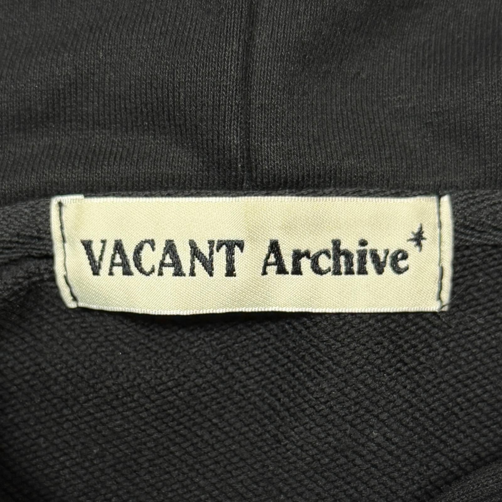 VACANT Archive 25SS NOAH STUD HOOD ZIP-UP スタッズ ジップアップフーディー スウェットパーカー ヴァカントアーカイブ ブラック M （10425M） VACANT Archive 25SS NOAH STUD HOOD ZIP-UP スタッズ ジップアップ