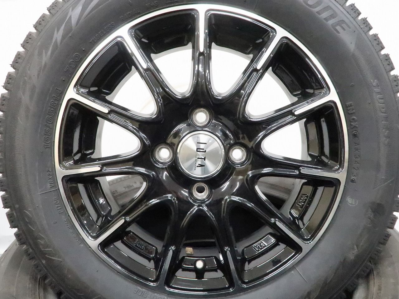 ハスラー ソリオ デリカD2 等に 4本 TIRADO IOTA 14インチ 4.5J +45