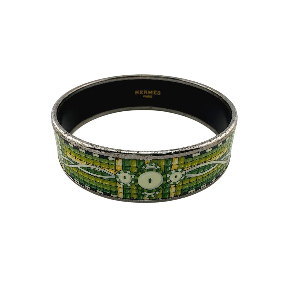HERMES エルメス 七宝焼き ブレスレット エマイユGM GP バングル 