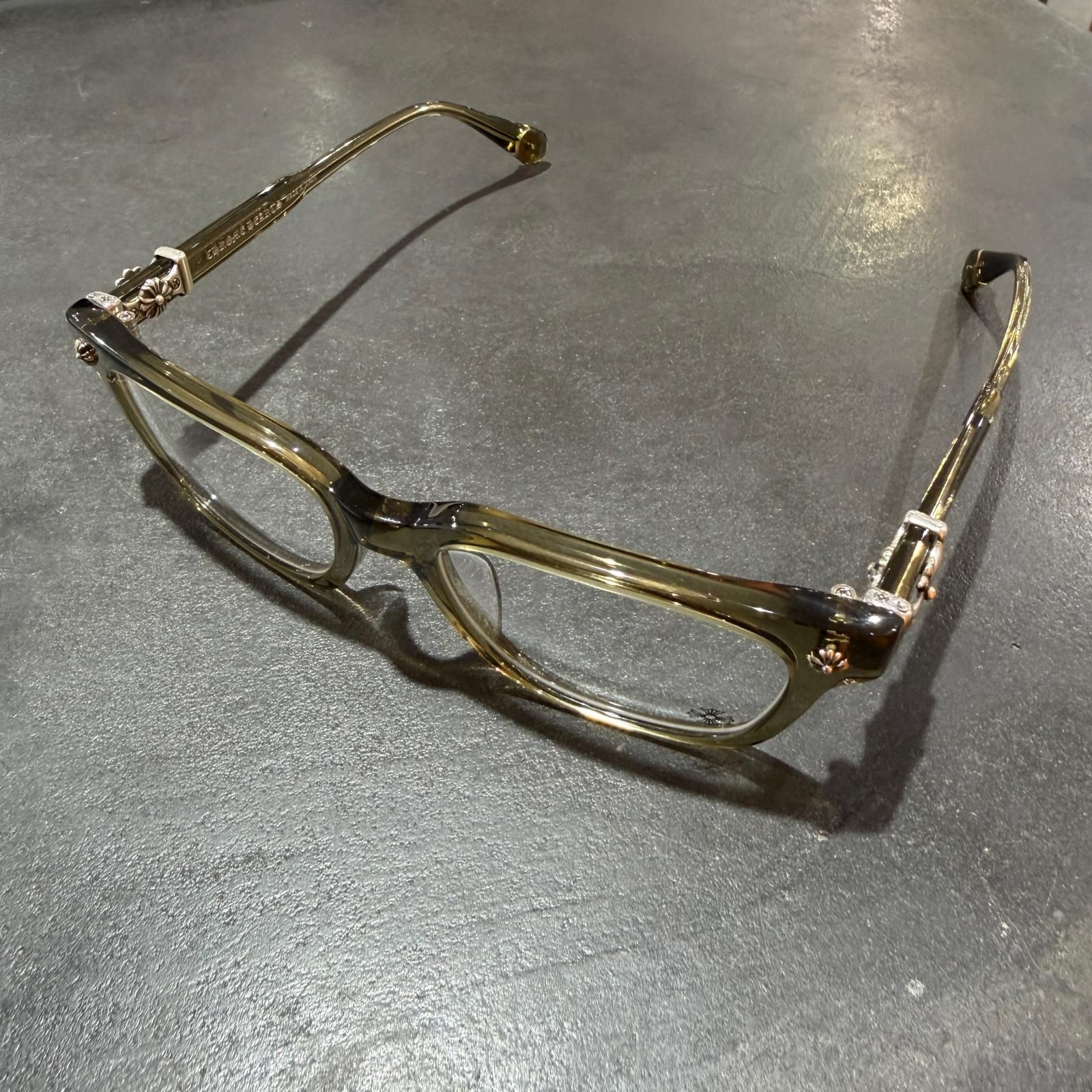 未使用 CHROME HEARTS COX UCKER コックスアッカー メガネ 眼鏡