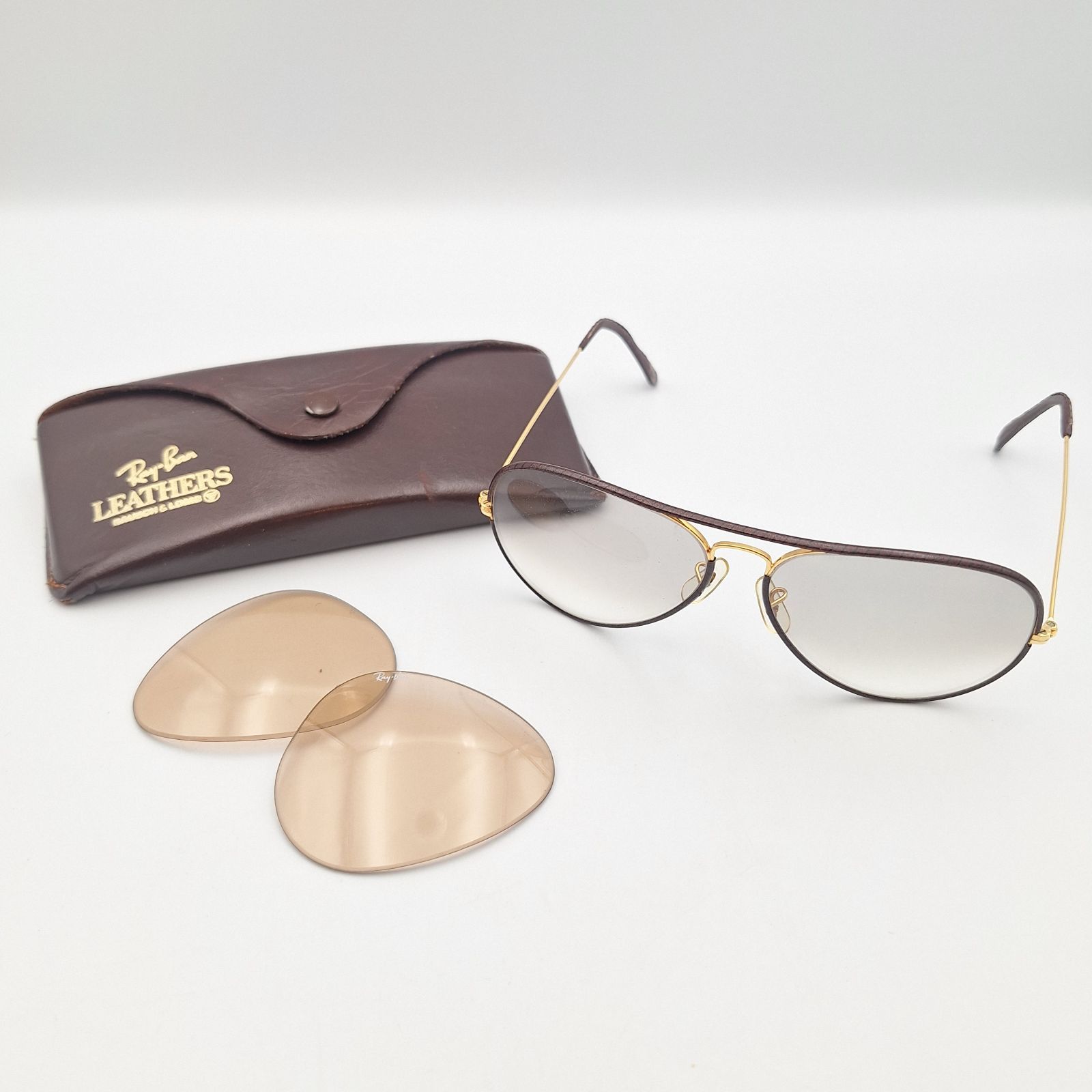 レイバン レザー Ray-Ban LEATHERS 革 サングラス ケース オリジナル