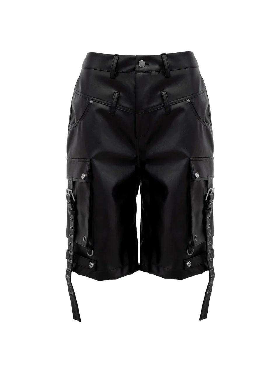新品【Rosen Kreuz】DOUBLE WAIST LEATHER SHORT PANTS - メルカリ