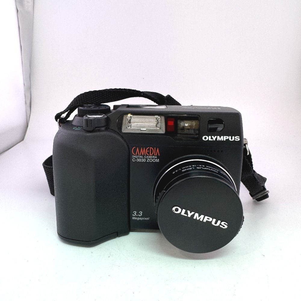 OLYMPUS オリンパス C-3030 OLYMPUS ZOOM CAMEDIA プラスチック デジタルカメラ ブラック ユニセックス