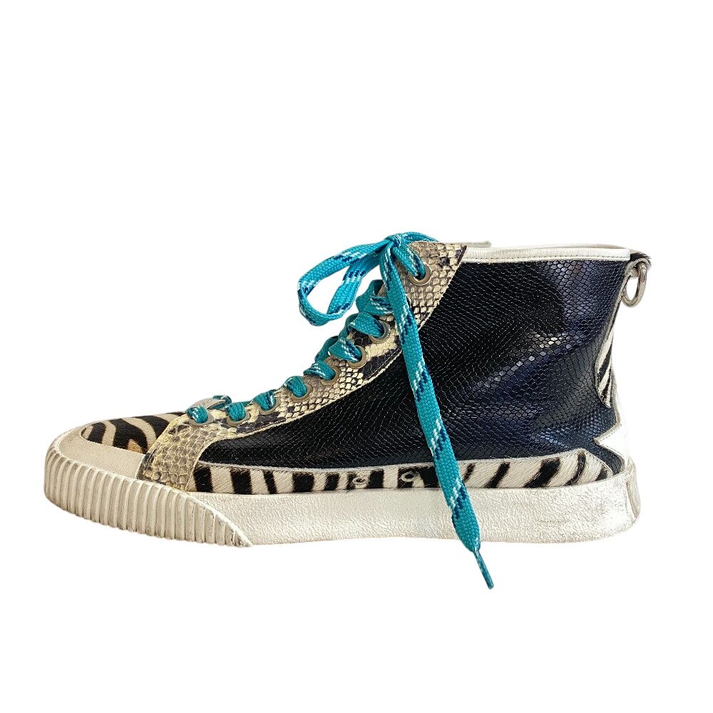 JIMMY CHOO ジミーチュウ ハイカットスニーカー シューズ 靴 パイソン 