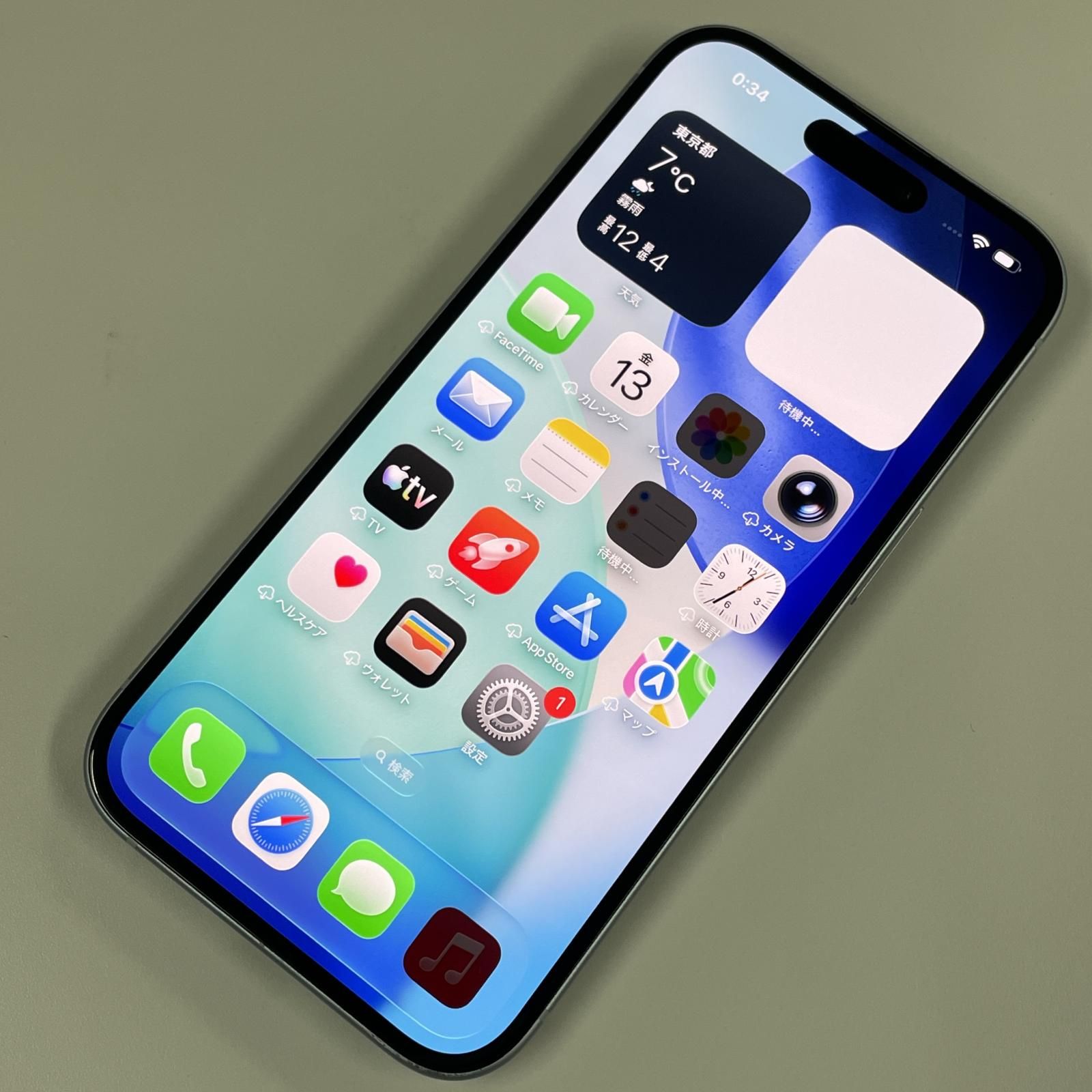 au iPhone 15 128GB ブルー 中古 - メルカリ