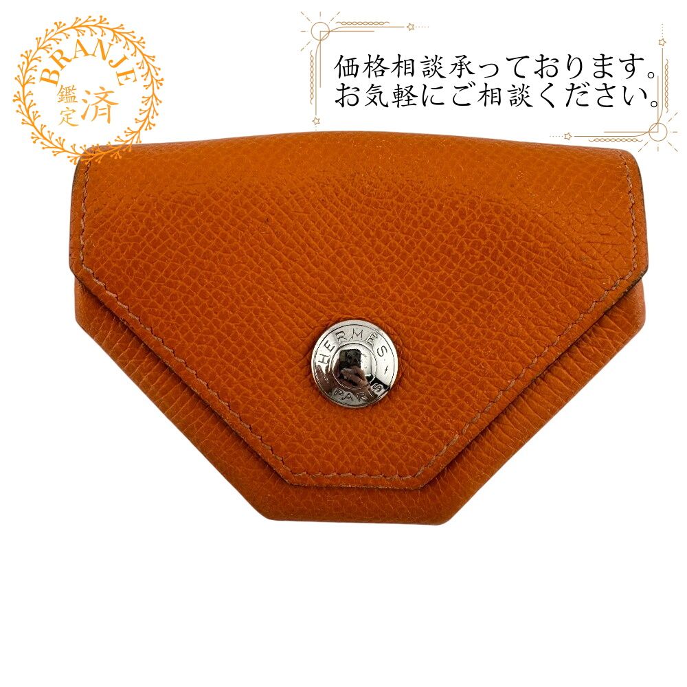 HERMES エルメス ルヴァンキャトル ヴォーエプソン コインケース 