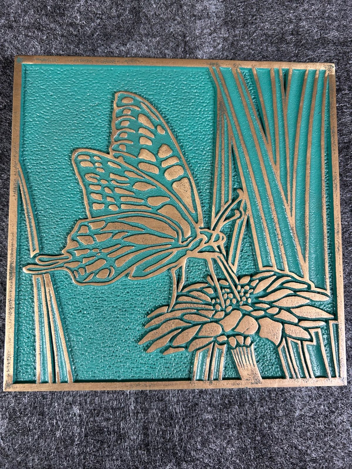 KITZ 青銅アートパネル　パネル　美術　彫刻