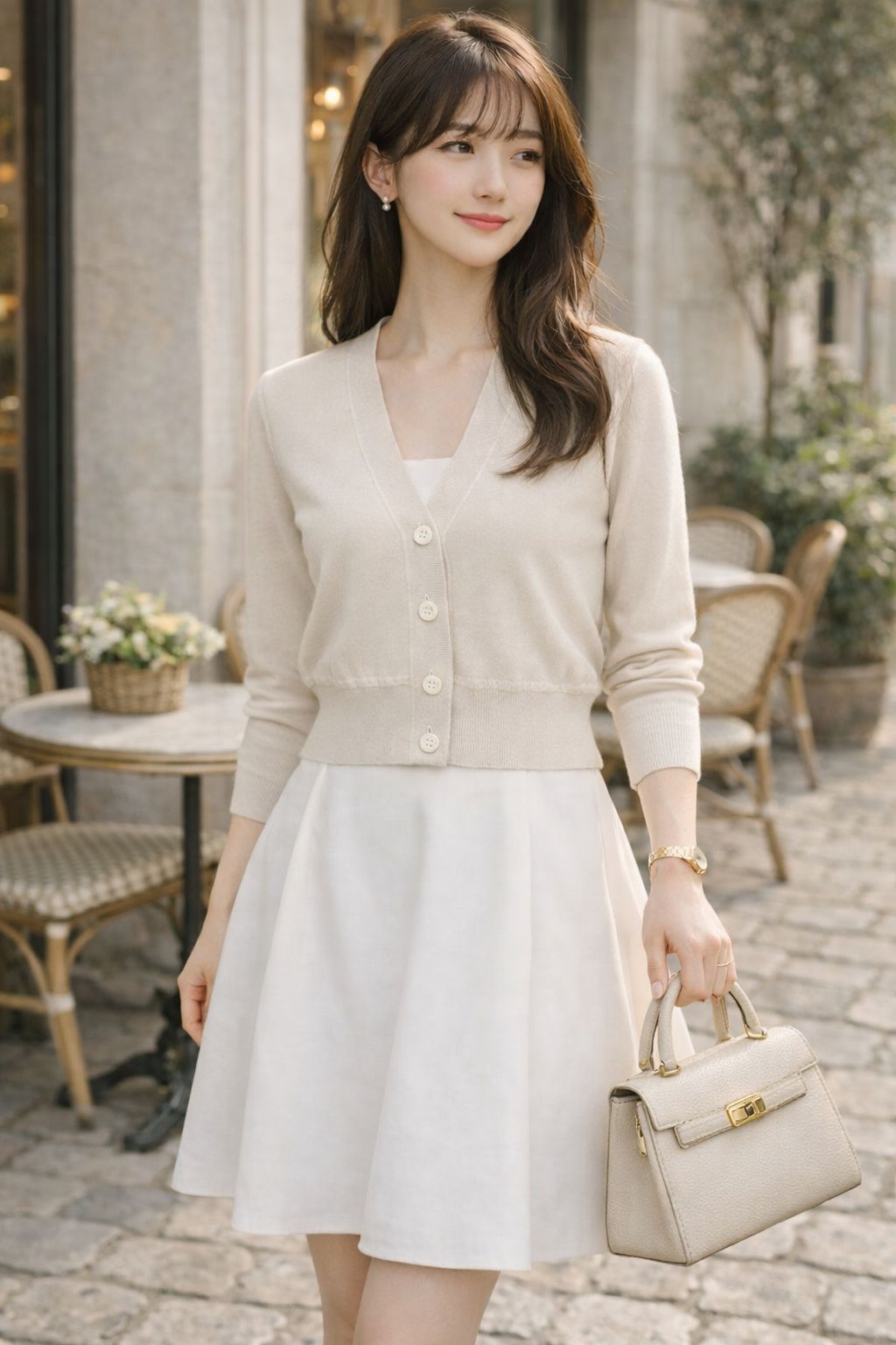 美品★FOXEY/フォクシー ニット トップス アマリリス 38 ナチュラル 美品☆FOXEY⁄フォクシー ニット トップス アマリリス 38 ナチュラル
