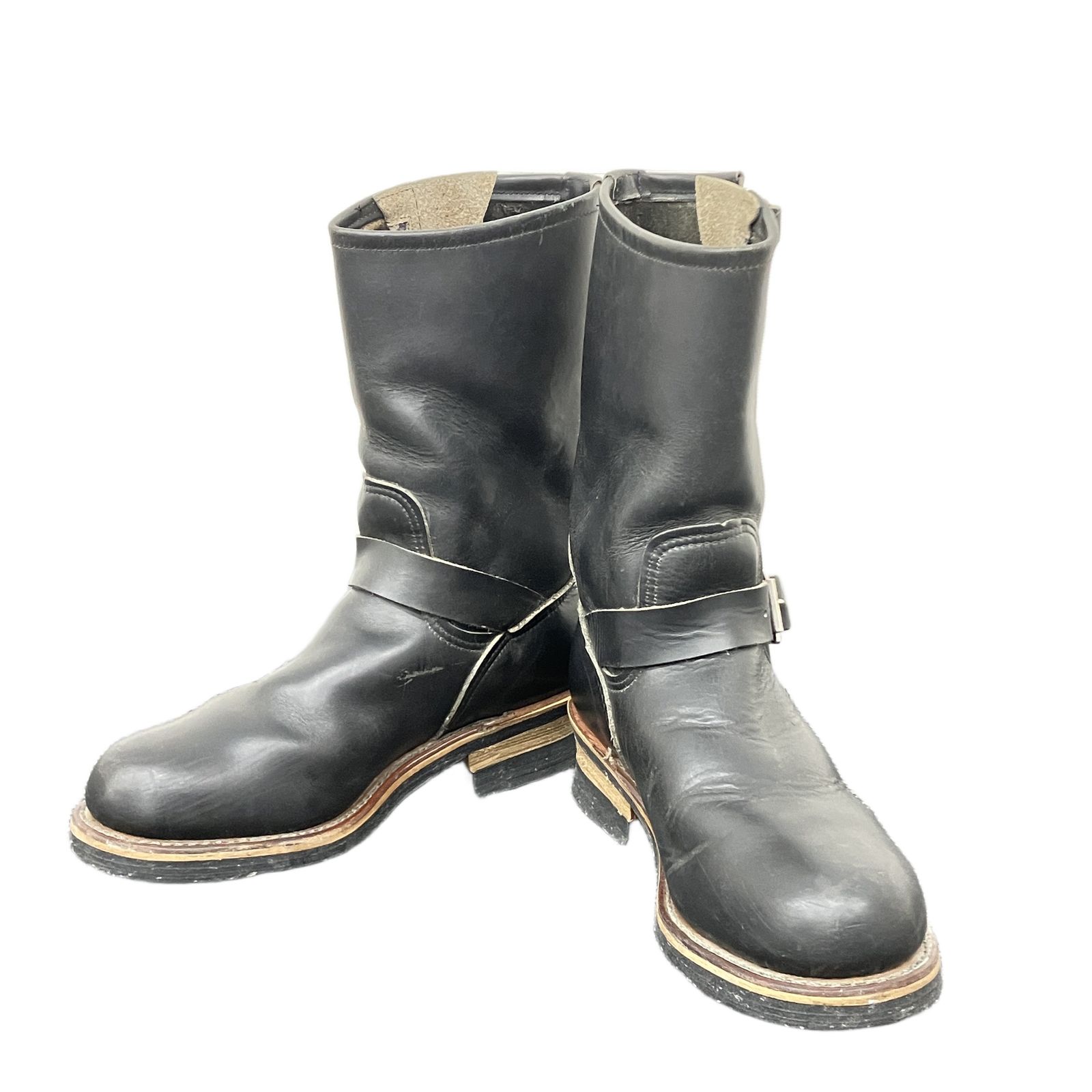 USA製 本革 RED WING / PT91 / 羽タグ / スチールトゥ ロガーブーツ